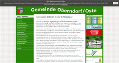 Desktop Screenshot of oberndorf-oste.de